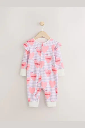 Next Family Baby Two way Zip 100% Cotton Sleepsuit (0mths-2yrs)6874cm