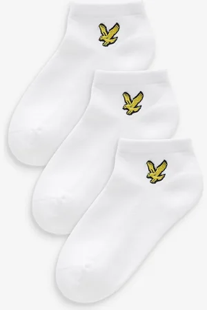 Lyle & Scott Gant Boys Cotton Ankle Socks 3 Pack4 - 6 år (104 - 116cm)
