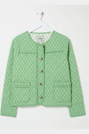 Fat Face FatFace 100% Cotton Woodblock Quilted Jacket52