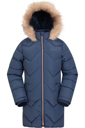 Mountain Warehouse Kids Galaxy Water-Resistant Long Padded Jacket7 - 8 år (122 - 128cm)