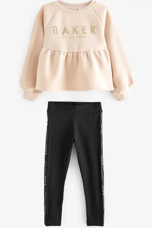 Ted Baker Peplum 100% Cotton Sweater And Legging Set7 år (122cm)