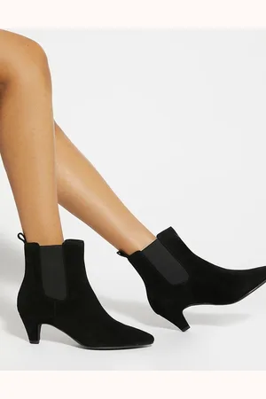 Dune Obvious Comfort Kitten Chelsea Bootseu41