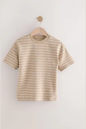 Next Kortærmet Textured Stribet T-shirt (3-16år)158164cm