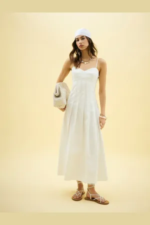 River Island Strappy Corset Midi Dress44