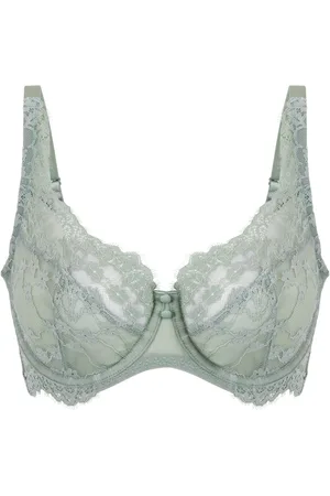 Hunkemöller Green Daisy Non Padded Underwired Bra85DD