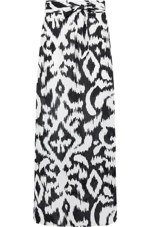 Long Tall Sally Abstract Maxi Skirt36 Høj