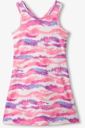 Hatley Pink Candy Ombre Active A-Line Dress140146cm