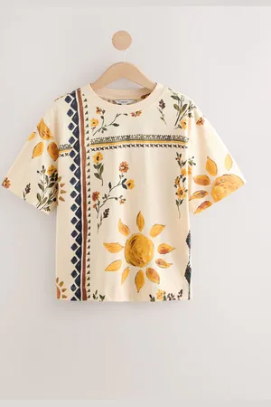 Next Kortærmet Rund hals 100% Bomuld T-shirt