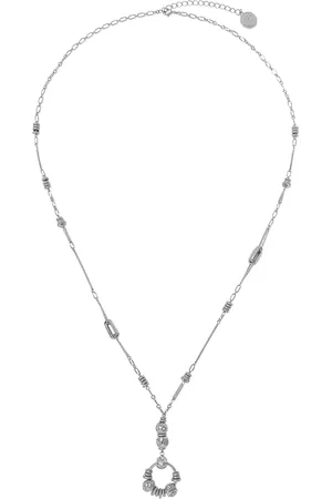 Bibi Bijoux Gold Tone Vintage Charm Long Pendant Necklaceen