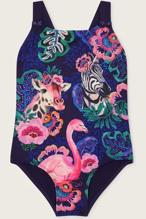Monsoon Wild Animal Print Swimsuit11 - 12 år (146 - 152cm)