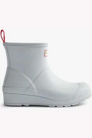 Hunter Womens Blå Play Short Wellies5