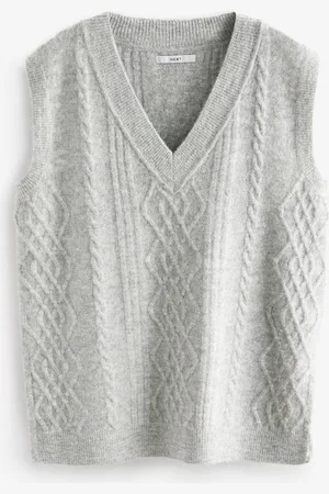 Next V-Neck Cable TankL