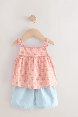 Next Tryk Top And Shorts Set (3mdr.-7år)5 - 6 år (110 - 116cm)