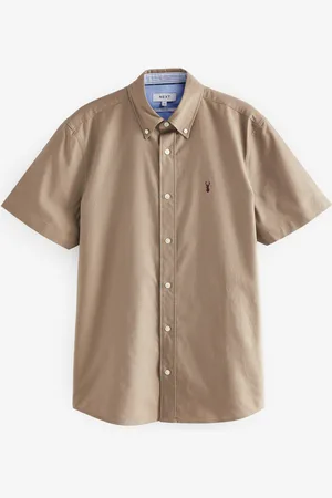 Next Short Sleeve Oxford 100% Cotton ShirtM