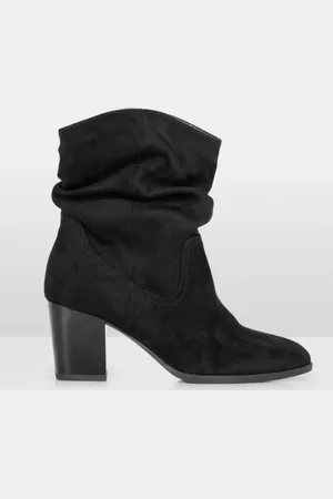Novo Sheryl Slouch Block Heel Boots