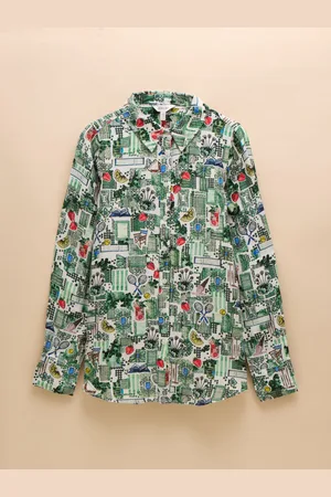 Joules Maeva Relaxed Fit 100% Linen Shirt