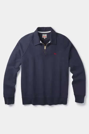 Aubin Dunster Zip Neck 100% Cotton Sweatshirtxlarge