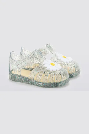 igor Naturlig Clear Gloss Flor Glitter Sandaler