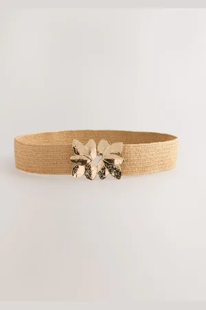 Next Wide Raffia Beltxlarge