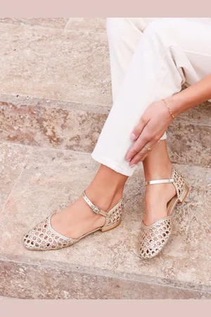 Linzi Suki Handwoven Low Block Court Heelseu41