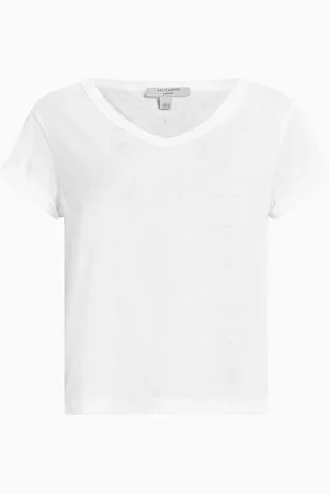 AllSaints AllSaints 100% Organic Cotton Anna V T-Shirtsmall