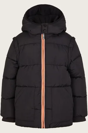 Monsoon Detachable Sleeve and Hood Padded Coat3 - 4 år (98 - 104cm)