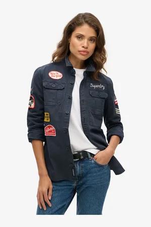 Superdry 100% Cotton Long Sleeve Scout Shirt42