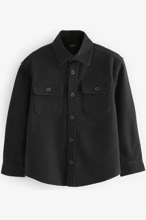 Next Plain 100% Cotton Overshirt (3-16yrs)9 år (134cm)