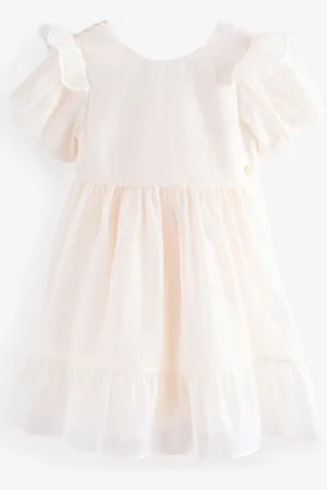 Laura Ashley Bow Back Bridesmaid Dress7 år (122cm)