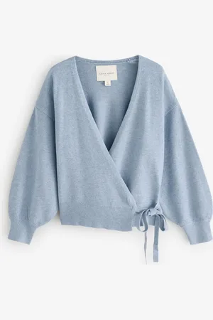 Laura Ashley Knit Wrap TopM