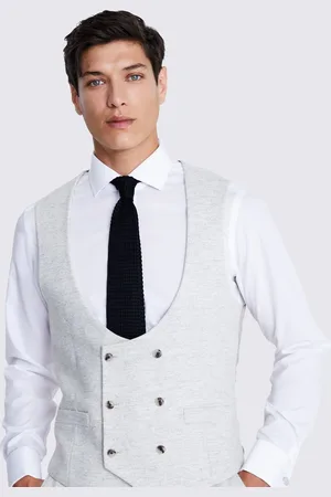 Moss Tailored Fit Light Donegal Waistcoat48 Regular (UK 38 R)