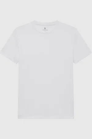 Reiss Aspen Rund hals Mercerized Bomuld Jersey T-shirtXS