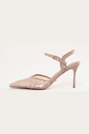 Lipsy London Mid Heel Sequin Embellished Courtseu39