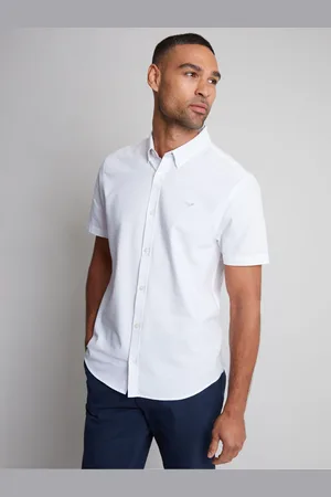 Threadbare Oxford kortærmet skjorteXL