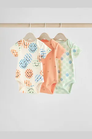 Next Kortærmet Babybody 3 Pakke6268cm