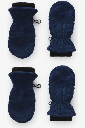 Next Fleece Mittens 2 Pack (3mths-6yrs)3 - 4 år (98 - 104cm)