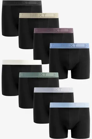 Next Textured Colour Waistband Trunk Boxers 8 PackXXL