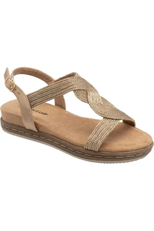 Dunlop T-Bar Buckle Strap Sandalseu39