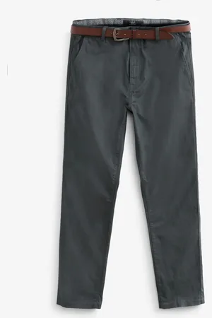 Next Soft Touch Chinobukser med bælte30B x 31L (UK 30 R)