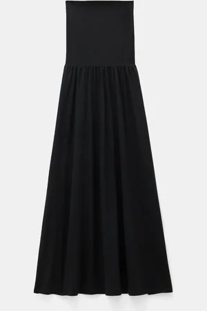 Hush Puppies 100% Cotton Tube Maxi Dressmediumlarge