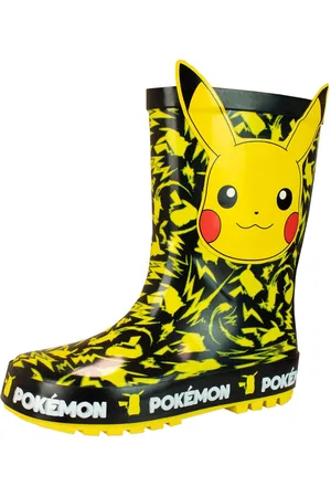 Character Pokemon Pikachu Printed Wellies