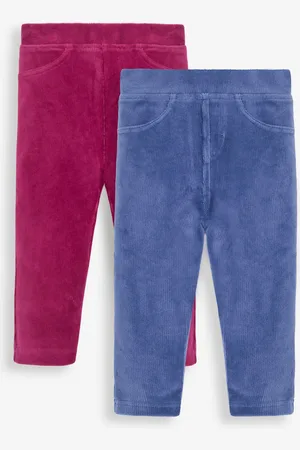 JoJo Maman Bébé 2-Pack Jersey Cord Leggings6 - 12 måneder (68 - 80cm)