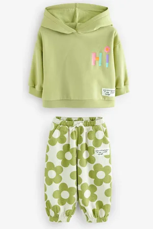 Next Hoodie and Printed Joggers Set (3mths-7yrs)9 - 12 måneder (74 - 80cm)