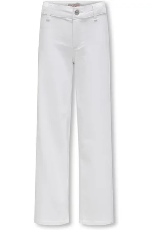ONLY Wide Leg Sylvie Denim White Jeans140146cm