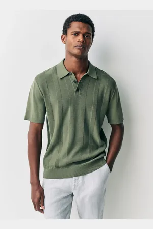 Next Normal pasform Cotton Rich Kortærmet Knit Polo-skjortersmall