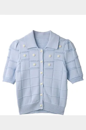 Joe Browns Daisy Collar Cropped 100% Cotton Cardigan42