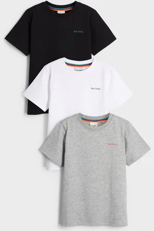 Paul Smith Boys Signature T-Shirts 3 Pack4 - 5 år (104 - 110cm)