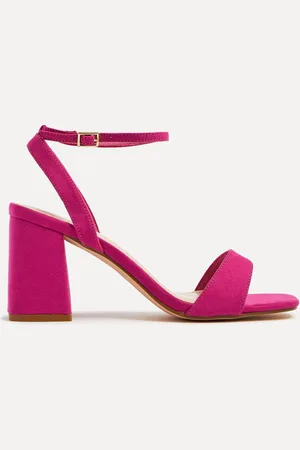 Linzi Tara Barely There Block Heeled Sandals