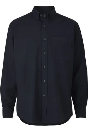 SAVILE ROW 100% Bomuld Classic Fit Oxford SkjorterSmall
