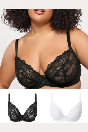 Ann Summers Sexy Lace Planet Non Pad Fuller Bust Plunge Bra80F